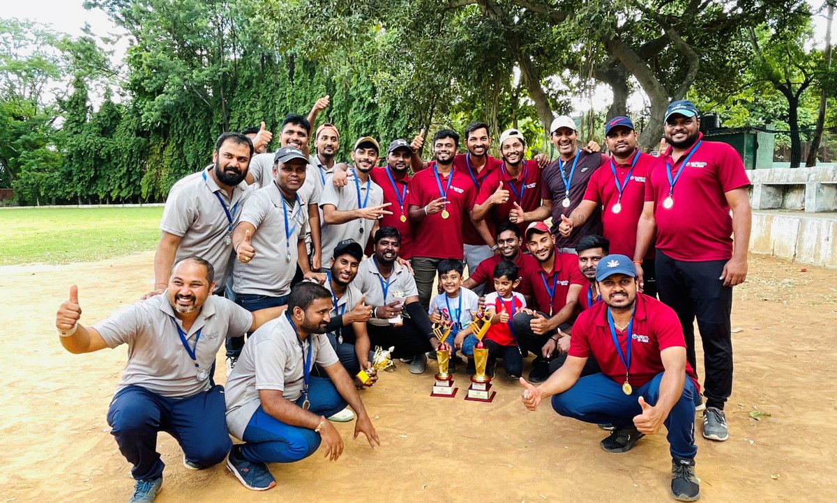 tarentogroup's tweet photo. Heartiest Congratulations to all the Winners and Runners of #TarentoPremierLeague, 2022.

Concluding this year’s league with a peek into some moments of #TPL2022!

#Tarento #CricketTournament #LifeAtTarento #Cricket #TPL #TarentoIndia #TarentoGroup https://t.co/7gT0xwJNUh