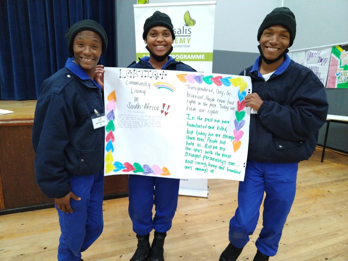 lucille_meyer's tweet image. Every day at @ChrysalisTokai is Yourh Day.  However, today students remembered events of June 16 1976. Their artwork, poetry and stories were in remembrance of those who lost their lives for our Freedom #YouthDay2022
