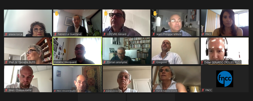 laFNCC's tweet photo. Dernière réunion du Bureau de @laFNCC avant ses Journées d’Avignon. Rendez-vous les 15, 16 et 17 juillet avec un séminaire sur la lecture publique, des débats sur la #culture populaire, la décentralisation, une rencontre avec les @Maires_Ruraux ... et des moments de convivialité! https://t.co/Ez1uUPQzMY
