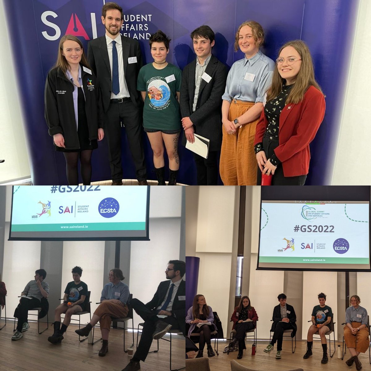 IASAS_Global's tweet photo. Student Leaders Sharing their perspective on Achieving Agenda 2030 on SDGs!

An important point shared was that... "Students Need and Deserve to be at the Table" on making the decisions which affect them. 

@IASAS_Global
@UCC
@S_A_Ireland

#IASAS_Global #GS2022
#globalsummit22 https://t.co/dc3Kyt8Bn0