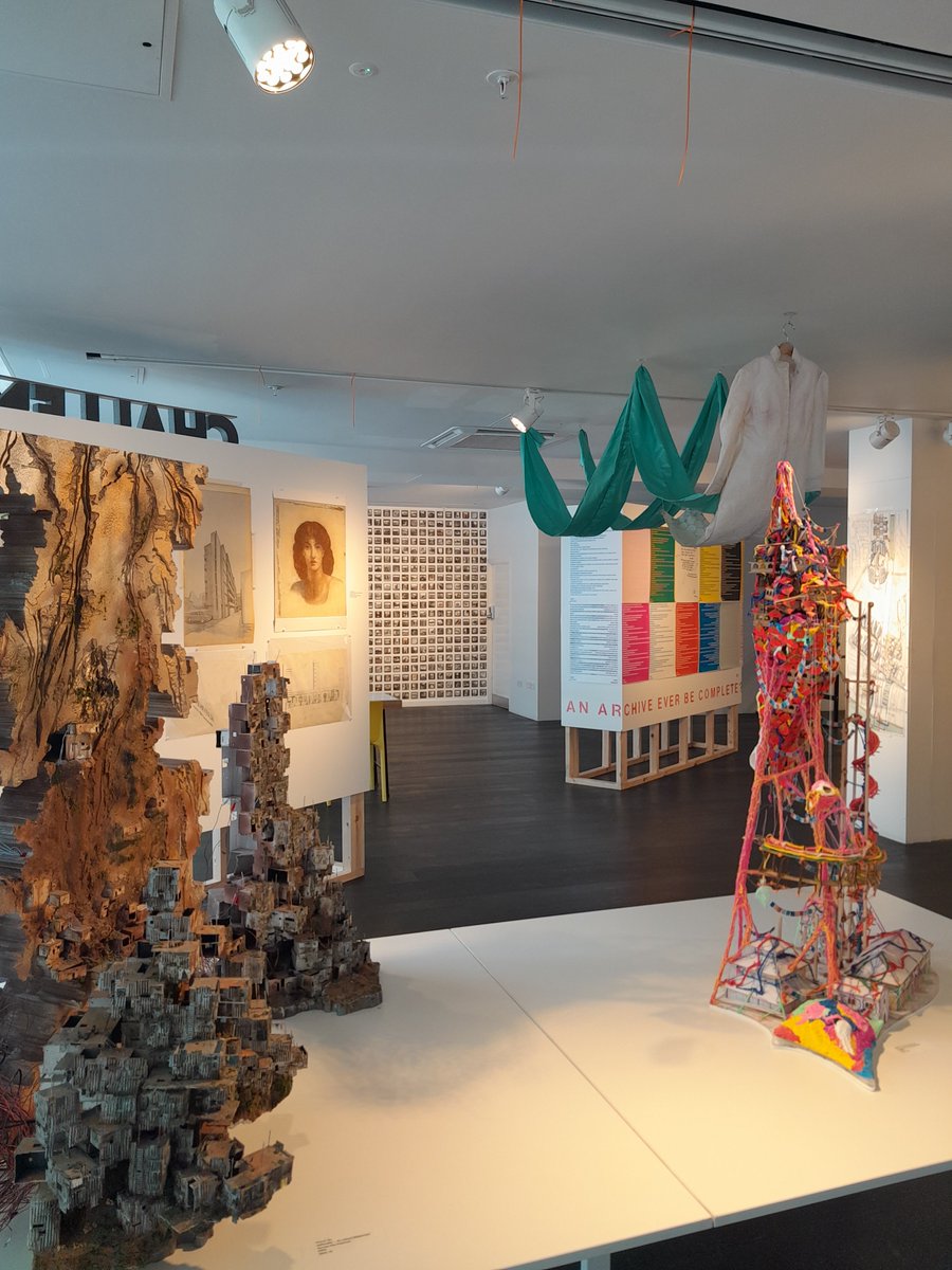 Last chance to see AA Archives' 'Critical Spaces' show - Heals Building, Totteham Ct. Road...