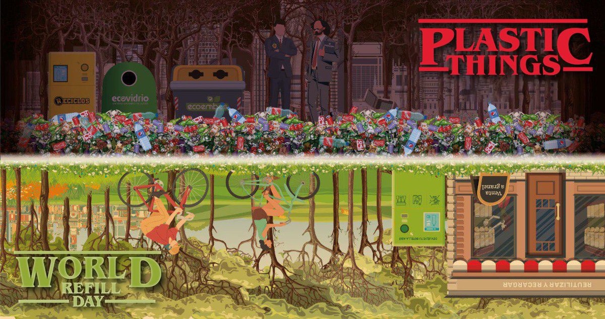 surfriderespana's tweet image. Y tú, ¿en qué mundo quieres vivir? Etiqueta a las personas/organizaciones que defienden el #medioambiente con la foto del mundo del revés abajo y a las que lo dañan, con la del mundo del revés arriba. #WorldRefillDay #PlasticThings 

👉🏻 surfrider.es/informarse/act…