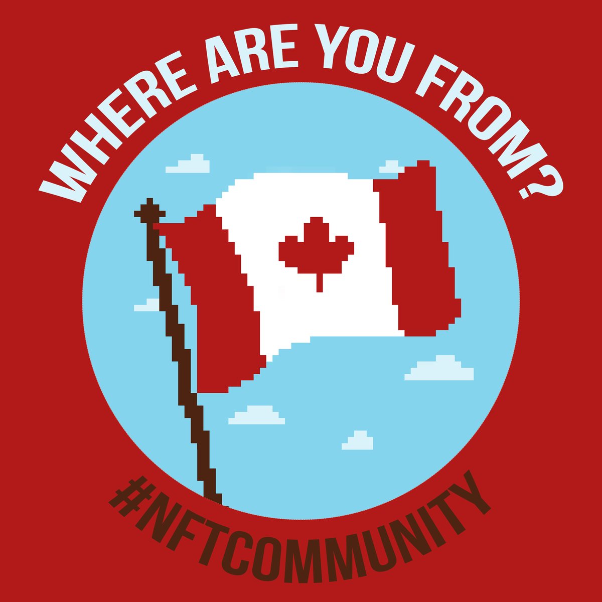 canada_pixels's tweet photo. We love to make new friends in the #NFTCommunity ✨ 

Where are you from? 📍 

We’re from Toronto, Canada! 🍁 https://t.co/jJ9JNue1R0