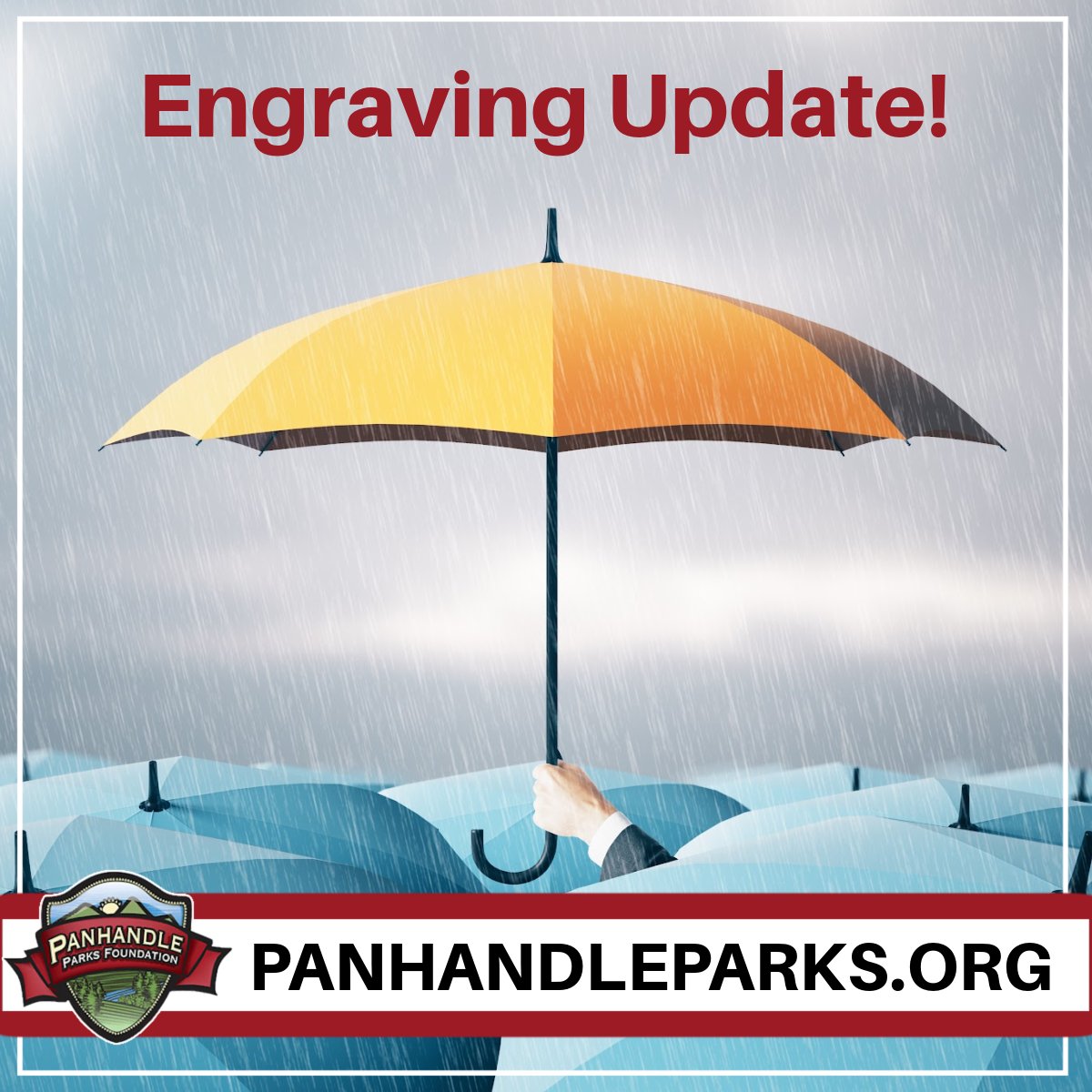 PanhandleParks's tweet photo. We are hoping to have engraving on the McEuen Donor Wall done by the end of the month. The rainy weather caused a bit of a delay. Thanks for your patience and understanding. Learn more about the Donor Wall: https://t.co/cYJXvPrlt0 https://t.co/yFUOyJaepy