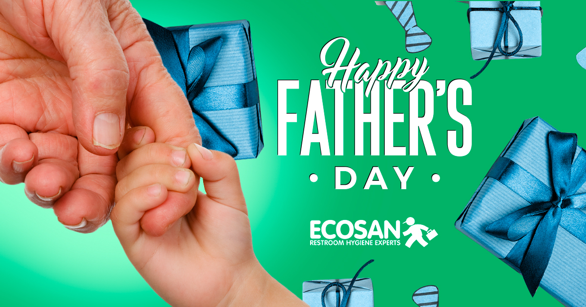 Thanks for always being our anchor. Happy #FathersDay from ECOSAN Hygiene.