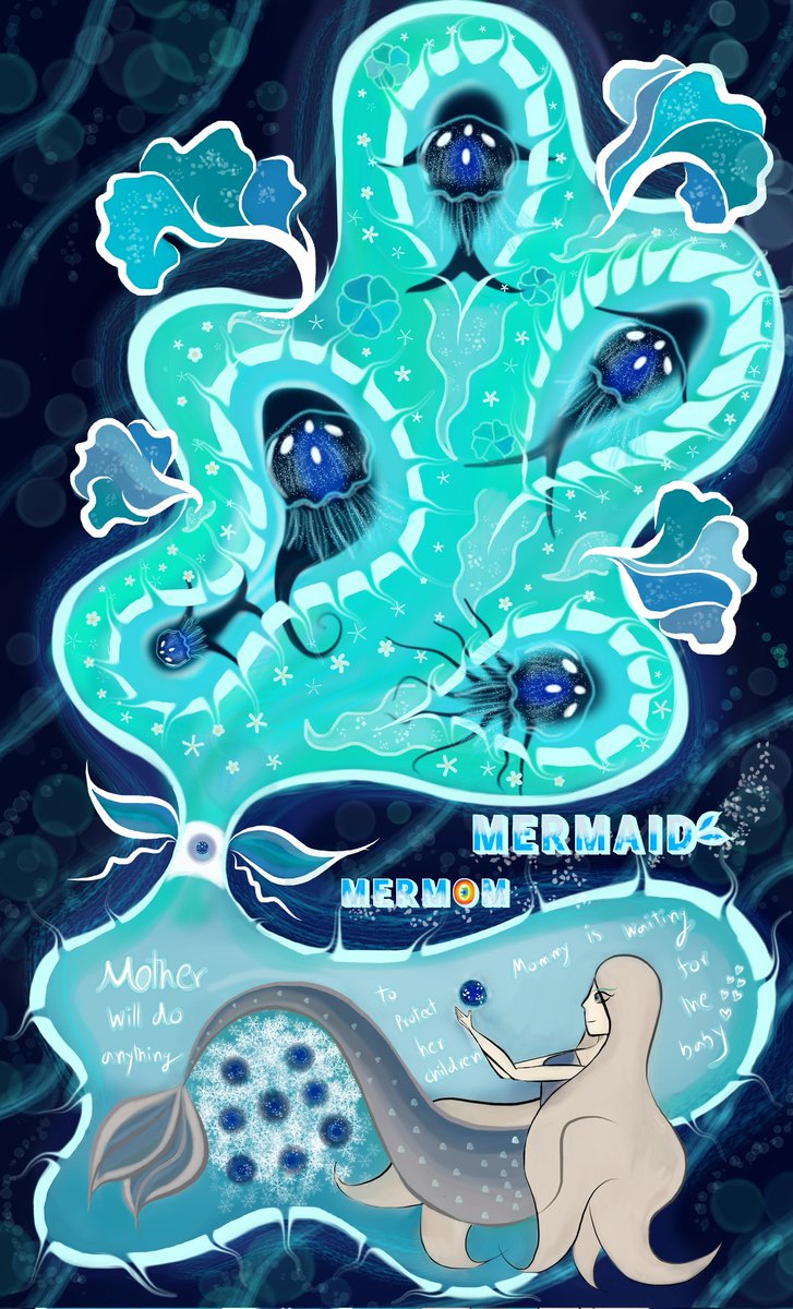 deeynorody's tweet photo. Mermaid-Mermom
#NFT #NFTCommmunity #NFTartists #nftart #SeaParade 
Links 
https://t.co/V6GycE6gpZ https://t.co/oj9DoXf6K2
