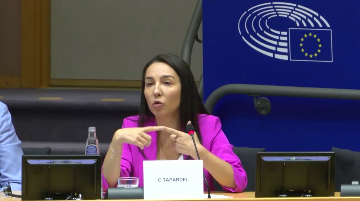 ArivaCoin's tweet photo. @ClaudiaTapardel, CCO of #ARIVA had a speech at @Europarl_EN #EuropeanParliament in the #Transport and #Tourism Committee about “How to promote #DestinationEurope using #Digital and #Blockchain technologies with #ARV and #ArivaWonderland
@gtourismforum

👉https://t.co/HAMGWZ1qNh https://t.co/J9Jbxjjqvw