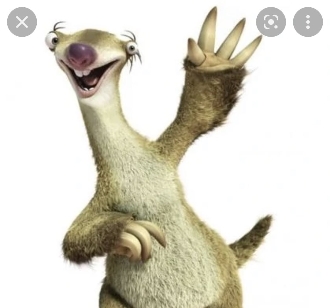 martyflette's tweet photo. Vink je l’adore fort fort mais il vous fait pas passer à Sid de l’âge de glace? mdr #nouvelleecole https://t.co/jIHQxKUyWw