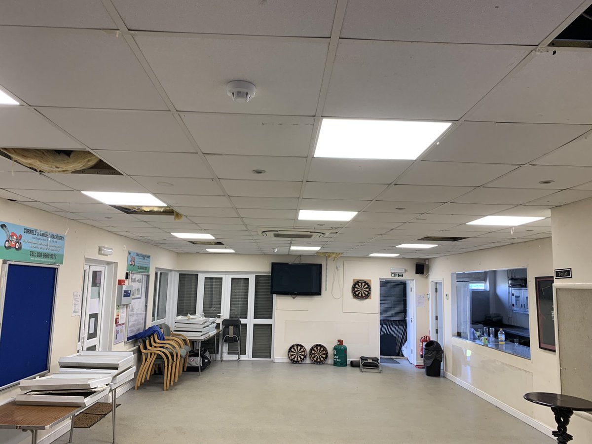 ChalmersElec's tweet image. Few pics of some of the jobs this week. Dropped in on a big 7 bed rewire that’s almost ready to go, fitted some 600 x 600 LED lights at a cricket club and moved a few sockets to move accessible positions for a customer also.
