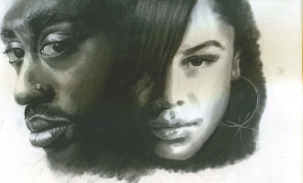 Happy birthday to the late great, Tupac Shakur. Here s a drawing I did when I was 16 