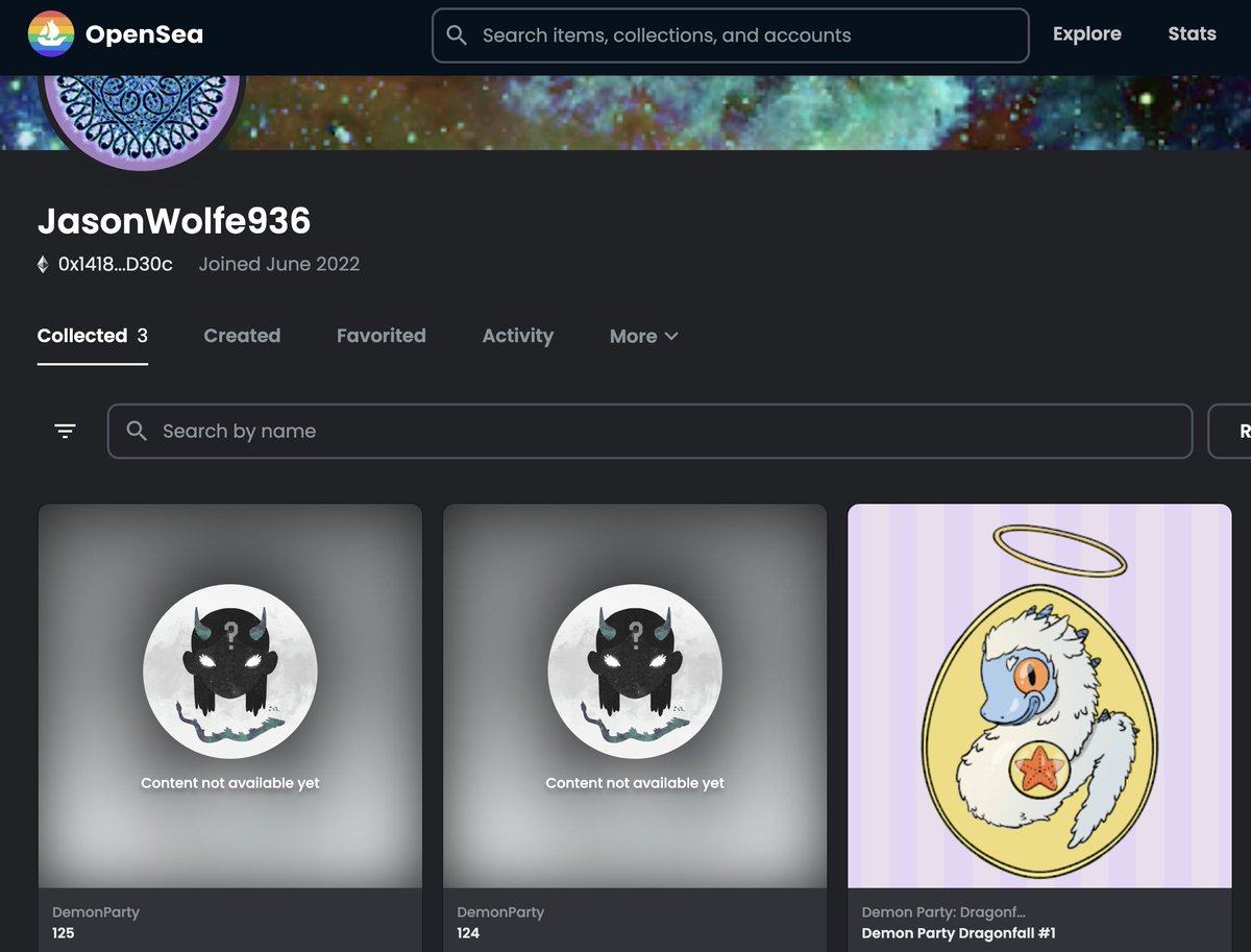 <a href="/DemonPartyNFT/">Demon Party</a> is minting now! Amazing art by @kaila_gee  Come join the party at mint.demonpartynft.com
Season 1 
1,000 Demons 
Minting Now on Ethereum
Co-Founder @EnduranceLives
Discord: discord.gg/KxbwS4fubC