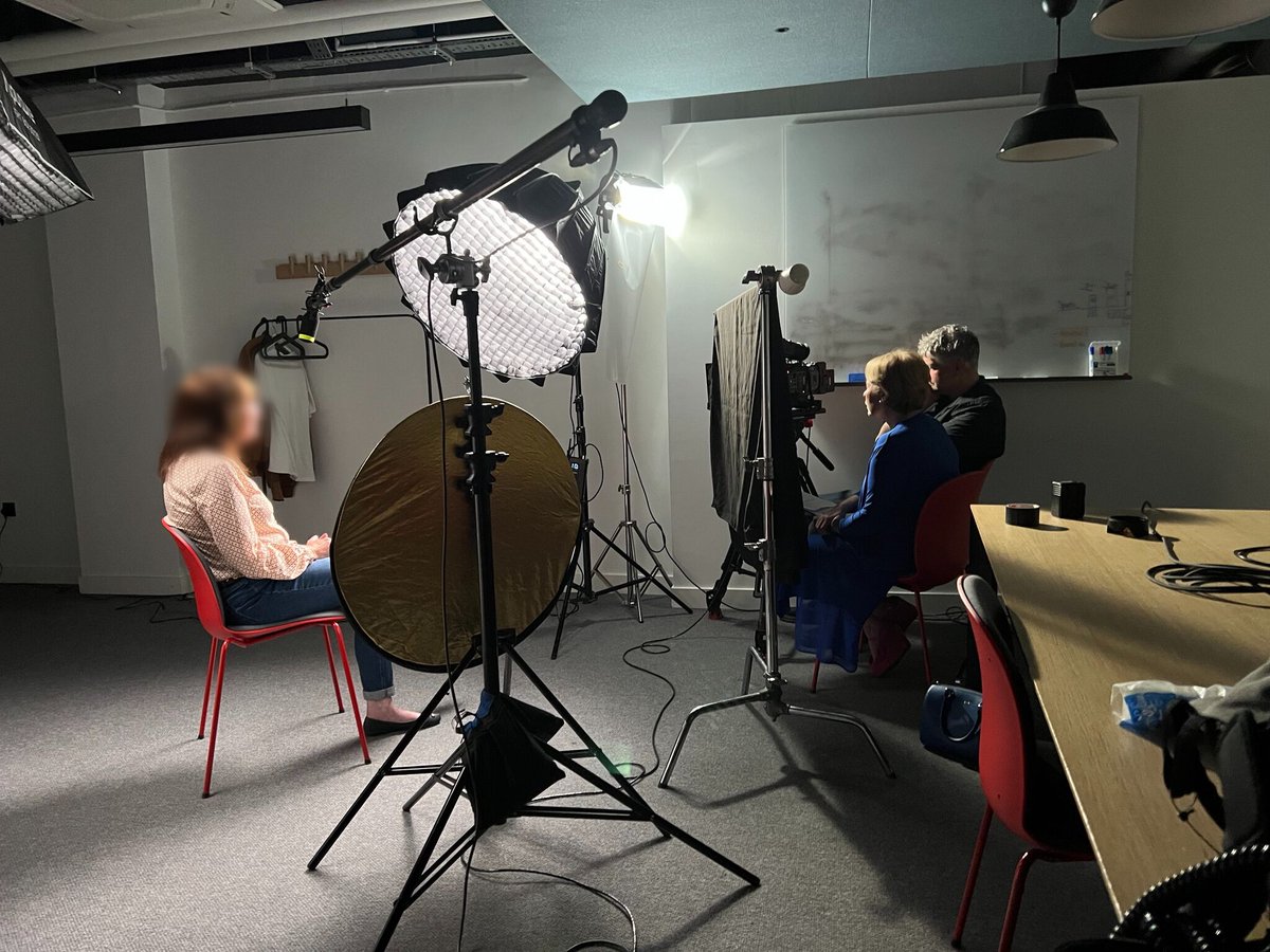 EnzymeComms's tweet image. Our office became a studio for the day! 🎥
Last week, we welcomed heart attack survivors into our office to film for a groundbreaking clinical trial aiming to help people suffering from heart attacks. 
We are excited to continue working on projects like this 🚀

#SciComms