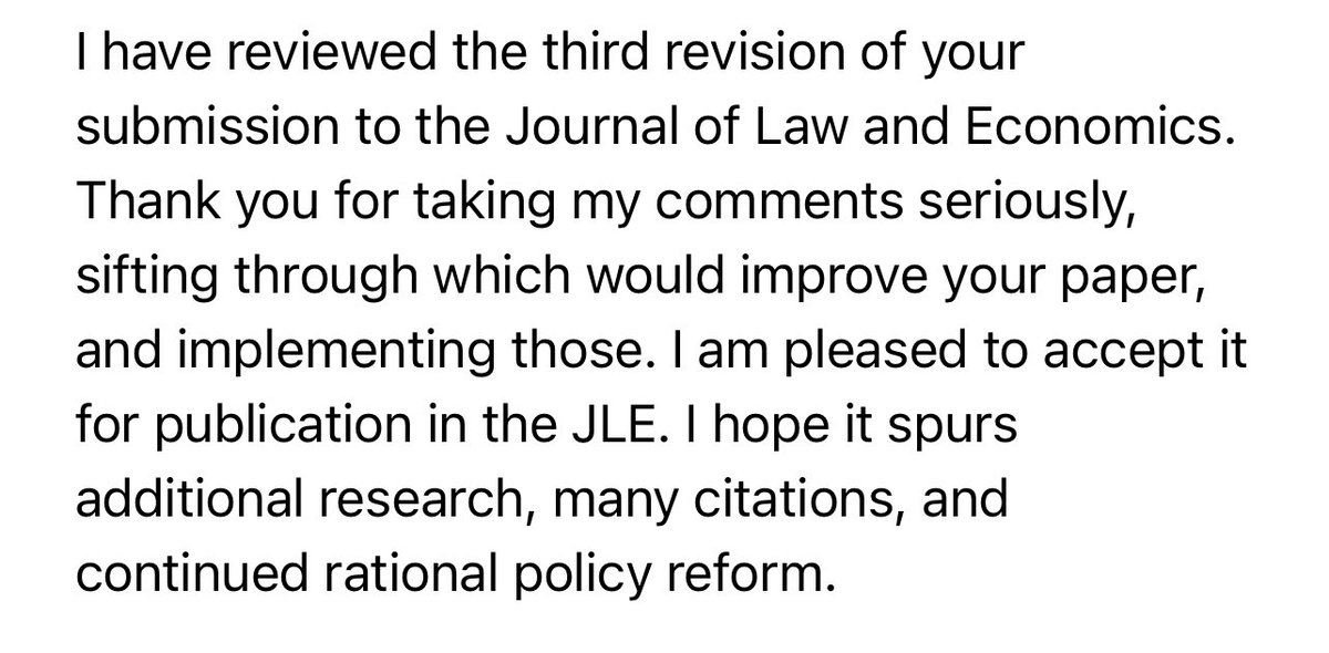 BreyonWilliams's tweet photo. Exciting news! Our paper examining the relationship between same-sex marriage legalizations &amp; anti-LGBT hate crimes will be published in the Journal of Law &amp; Economics of the @UChicago! This is joint work with @ValenciaZehra &amp; @RWP1982 &amp; was a labor of love. Details forthcoming! https://t.co/7wb1zvZ7oq