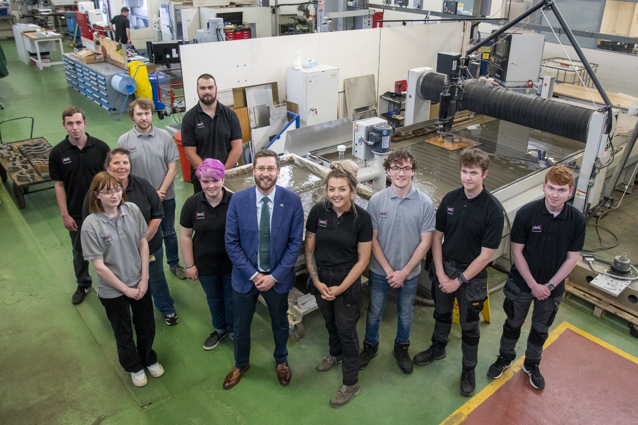 Office on Twitter Secretary Simon Case visited