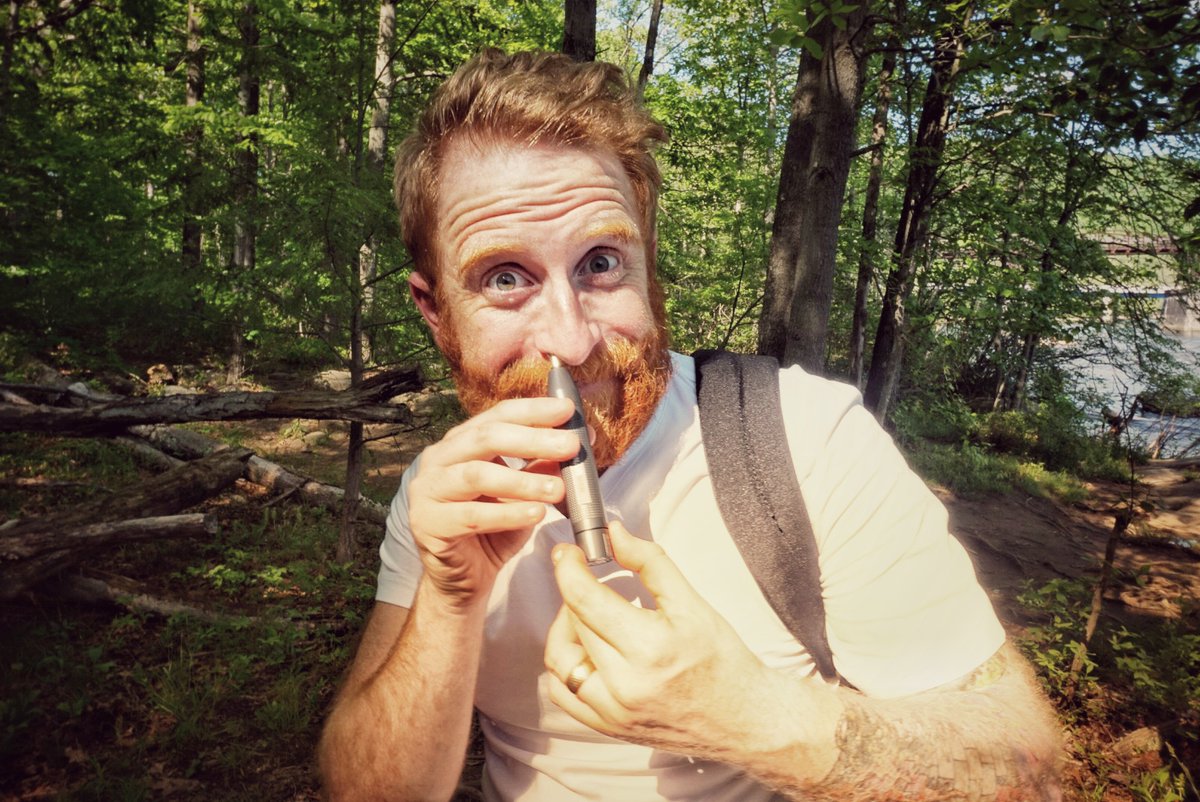 Conair_Man's tweet photo. When hunting nose hairs in the wild, remember the 4-c’s: courage, concentration, control and ConairMan. 

Check out our killer deal on a battery-powered nose &amp; ear trimmer! https://t.co/CrvQfr0PH7