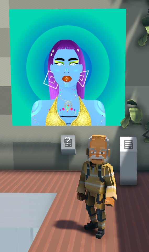 TongookG's tweet photo. @TheSandboxGame @MOCDA_ I just participated in the #TheSandbox weekly contest for a chance to win 200 mSAND! Here is my favorite piece from the exhibition, check out my screenshot below!
👇 https://t.co/TABdSm1BfD