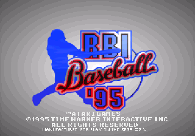 Время игры 1995. Games 1995. 32x - RBI Baseball '95. Sega 95 игр. Игры time 1995.