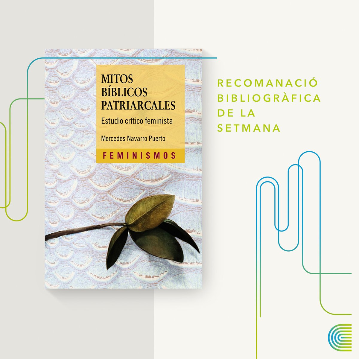 MUEC_BCN's tweet photo. ✨ Nova recomanació de la biblioteca del #MUECParcMontjuïc!
 
📕 'Mitos bíblicos patriarcales: estudio crítico feminista'
 
✏️ Navarro tracta el buit en el coneixement i la difusió dels estudis feministes crítics i deconstructius de la Bíblia.
 
ℹ️ https://t.co/WKOlb75hRI https://t.co/iWyNxgUawg