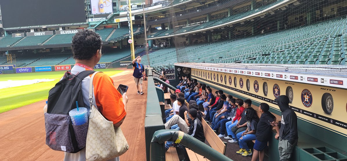 Summer Scholars Algebra Readiness Camp 2022
Students learned so much on an educational tour of Minute Maid Park. GO ASTROS!
<a href="/SheldonISD/">Sheldon ISD</a> <a href="/KMS_Panthers/">C. E. King Middle School</a> <a href="/SuperStallions/">Michael R. Null Middle School</a> <a href="/SISD_CCC/">C. E. King High School College & Career Center</a> <a href="/AVIDizedNMS/">ᑎᑌᒪᒪ ᗰᔕ ᗩᐯIᗪ</a> <a href="/KMSAVID/">AVID - C. E. King Middle School</a>