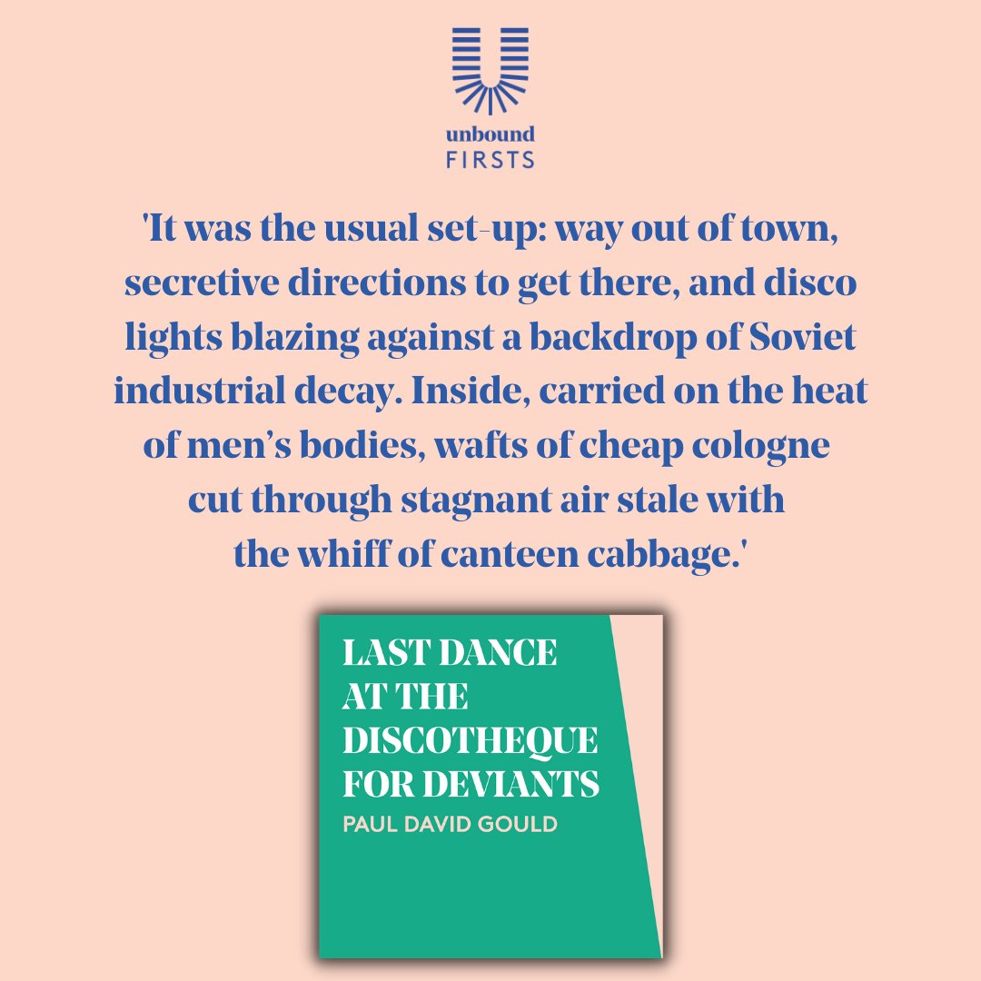 paul_d_gould's tweet photo. Excited that my novel 'Last Dance at the Disco for Deviants' is due April 2023 from @unbounders 

Set as the cold war ended (pre-#Putin and happier times), it takes readers to #Russia's underground #LGBT scene of the early 90s ... https://t.co/BopLjUwQtP