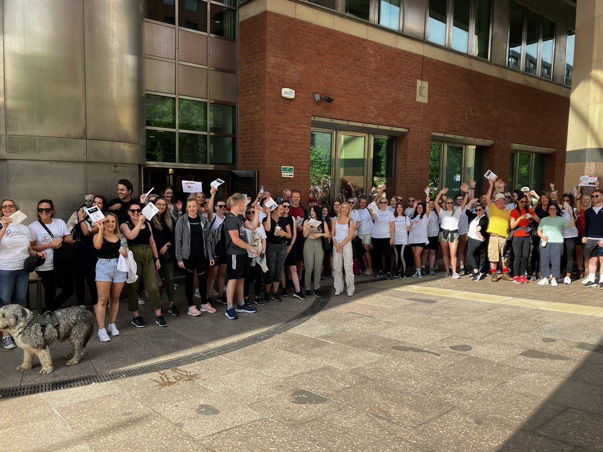 And they are off! #Sheffield #LegalWalk