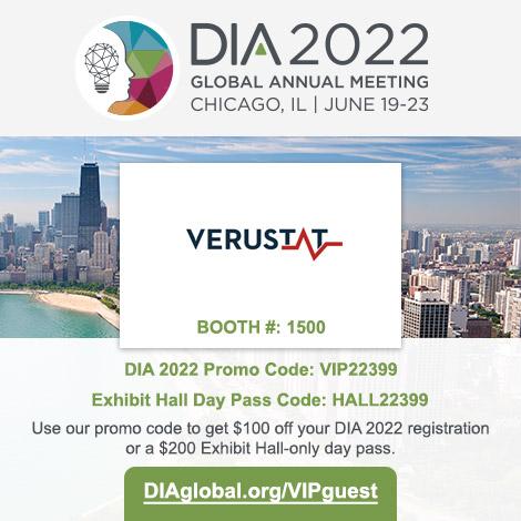 Visit our partner #Verustat at #DIA2022 - BOOTH#1500! Kyle Knepshield with ZEPHYRx will be available for live demos of our #RemoteRespiratoryMonitoring solutions for #decentralizedclinicaltrials! #decentralizedclinicalresearch 
#remotepatientmonitoring