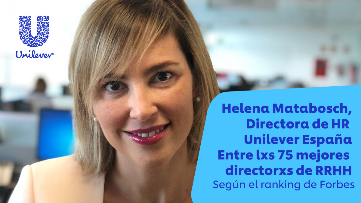 Unilever España on Twitter "Un año más, nuestra directora de HR