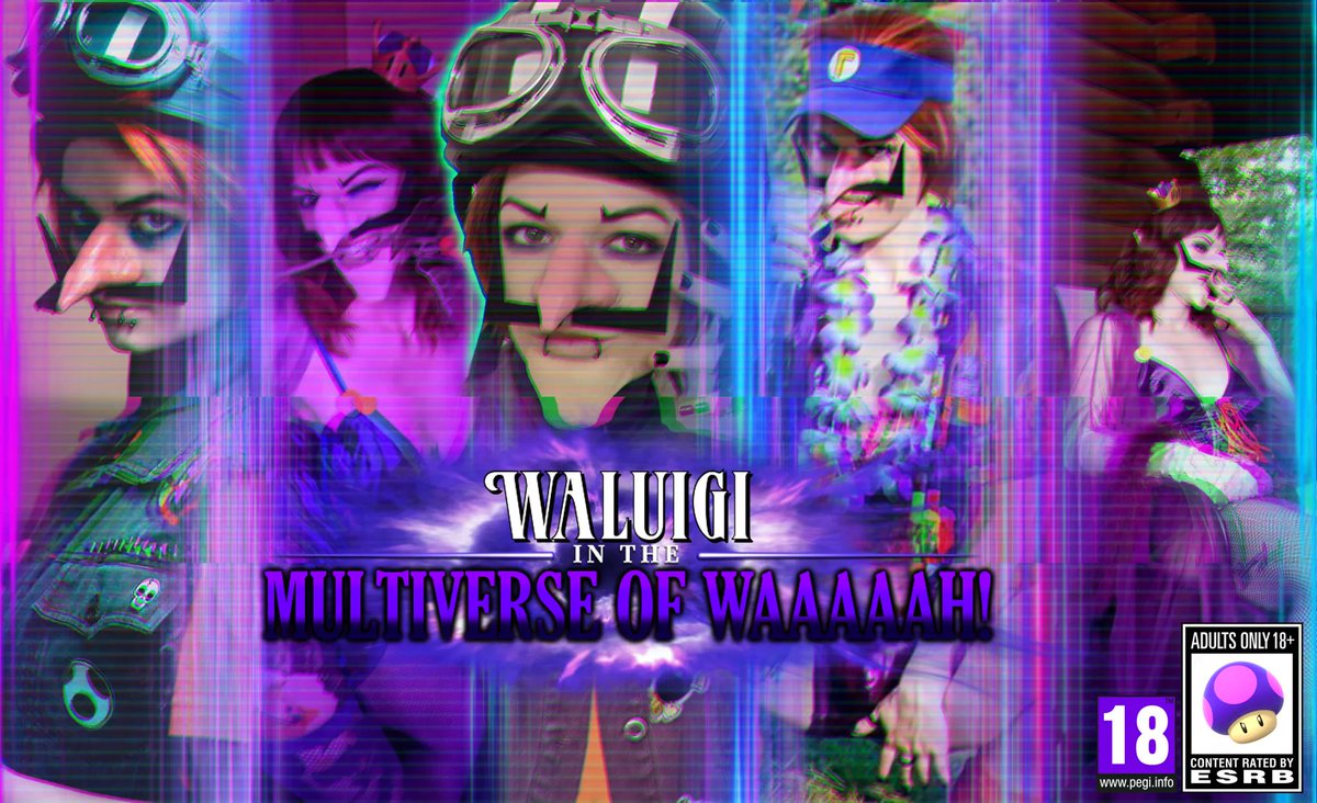 Fanart made by my bud Istvan Gulyas, this is so SICK I'm in love
#waluigi #cosplay #MultiverseOfMadness