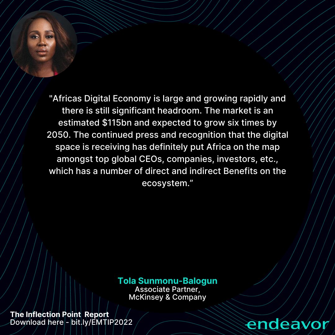EndeavorNigeria's tweet photo. We're still raving over all kind words and support for The Inflection Point report. 🙏🏽

Here are some more words from the good folks @McKinsey @McKinseyAfrica who contributed to the report.

Download your copy - https://t.co/XlItRNXHPl 

___
#TheInflectionPoint #EndeavorNigeria https://t.co/OzZNkrHZdp