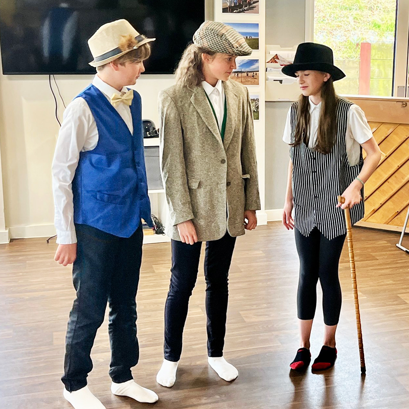 StMikes's tweet photo. This week, our Year 7 &amp; 8 Drama Production Club performed a few selected scenes of ‘Wind in the Willows’ in costume for the Year 4 &amp; 6 pupils.

Here are some photos from the performance! 

#Drama #ProductionClub #WindInTheWillows https://t.co/zicWjoJxqE