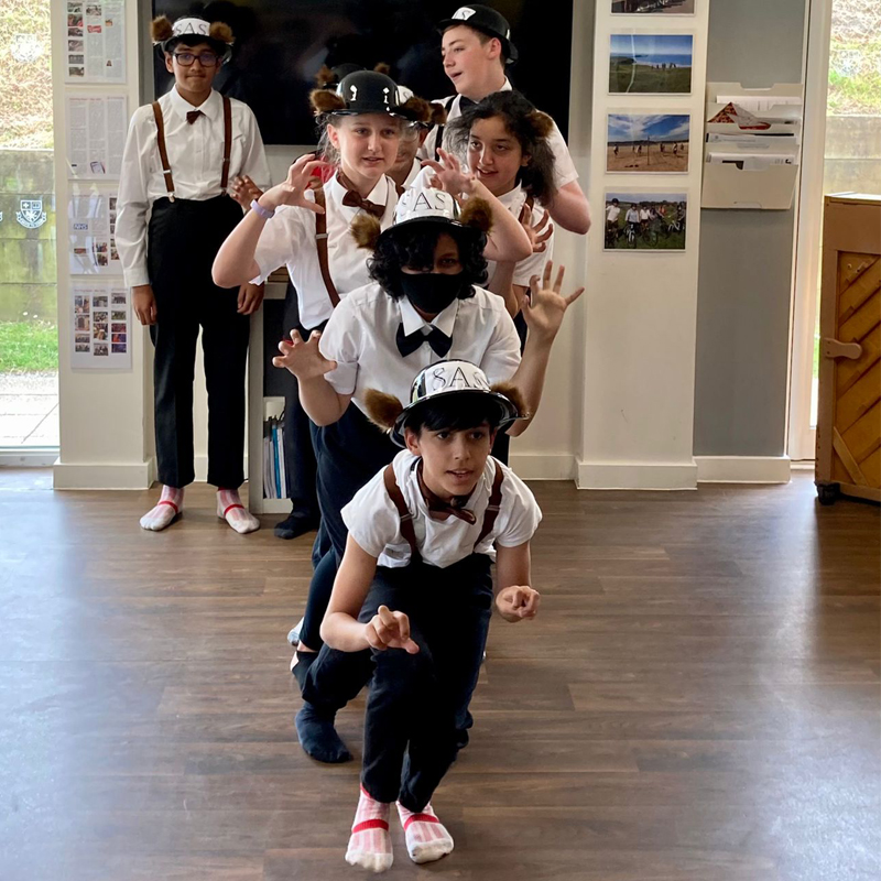 StMikes's tweet photo. This week, our Year 7 &amp; 8 Drama Production Club performed a few selected scenes of ‘Wind in the Willows’ in costume for the Year 4 &amp; 6 pupils.

Here are some photos from the performance! 

#Drama #ProductionClub #WindInTheWillows https://t.co/zicWjoJxqE