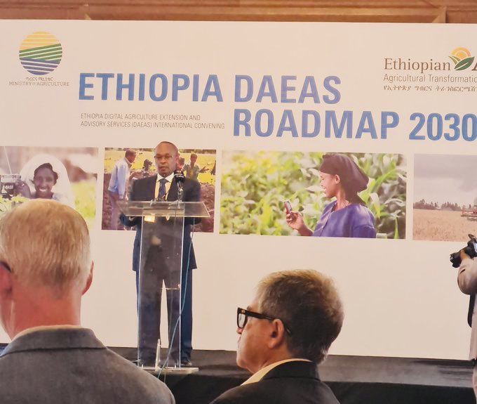 ObaOumer's tweet photo. Digitizing Agricultural Extension and Advisory Services as part of Transformation leading to enhanced productivity, income and building resilience capacity to shocks and thereby transforming Ethiopian Food system. A great step as part of sectoral reform. Thank you! https://t.co/CuBg1oqpLN