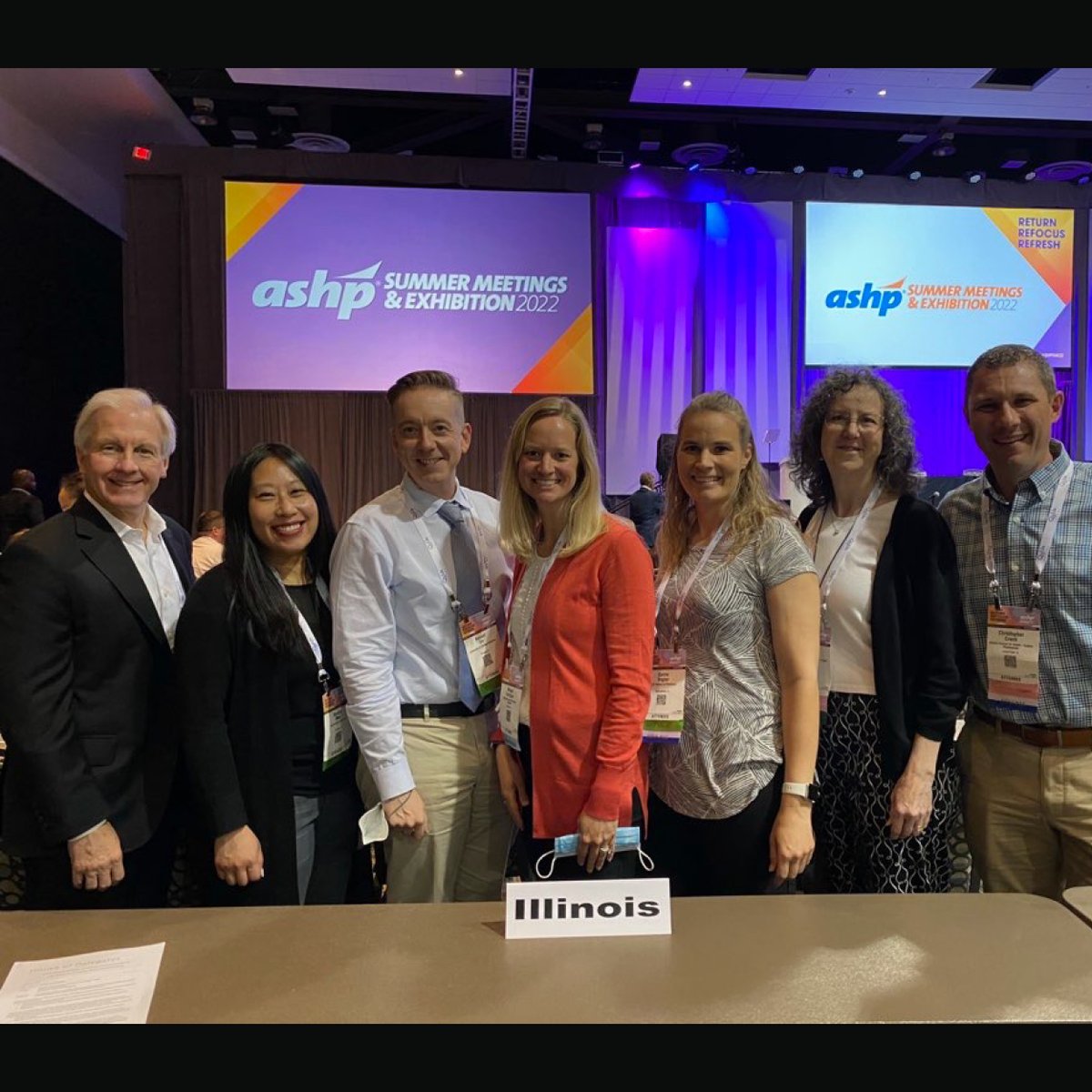 ichpnet's tweet photo. #ASHPSM22 has come to a close - here's a few photos from staff members Chris & Trish who were at the meeting! Were you there? Share your photos in the comments! https://t.co/mZyBen5xGU