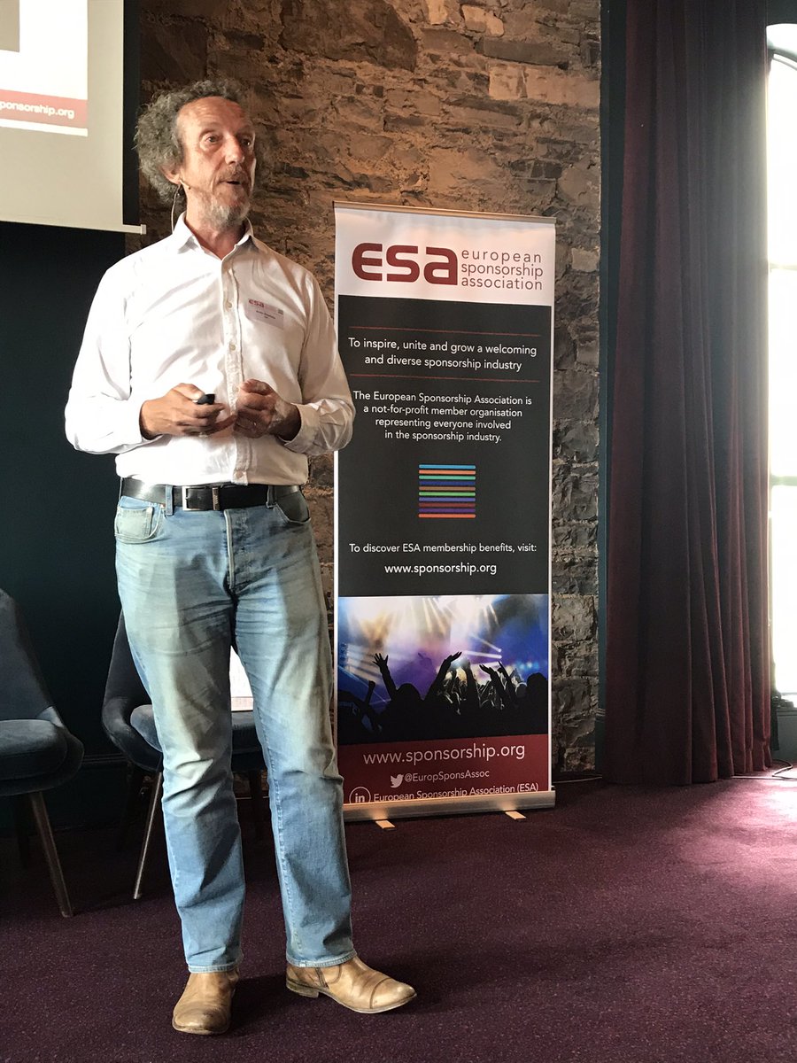 EuropSponsAssoc's tweet photo. And we are off in Dublin! 

First Irish #ESAevent in 3 years kicked off by @daraghpersse and @AndyWestlake 

There’s a great buzz around the room - huge thanks to our hosts @LiveNation 

Stay tuned for updates... https://t.co/aX5lC8lc0q
