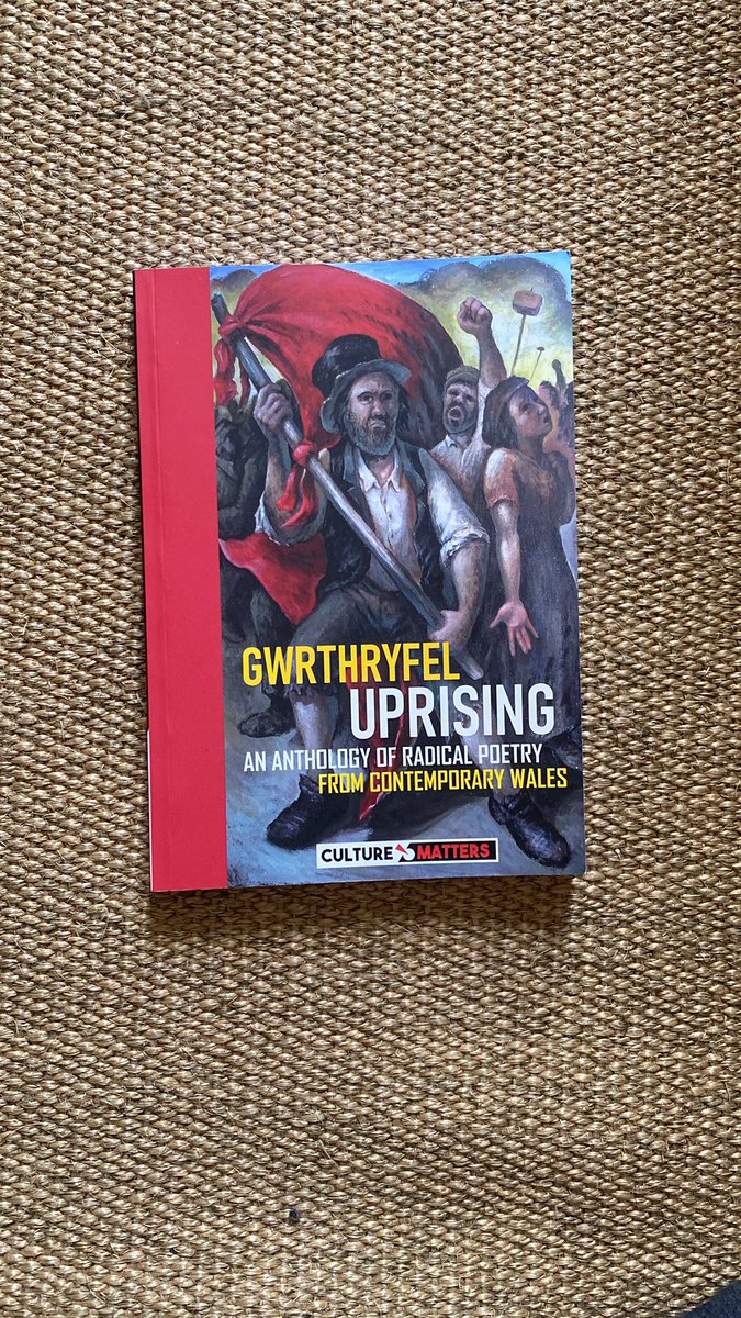 lucapaci's tweet photo. Looking forward to reading this wonderful book ‼️ Thanks @mjenkins1927 for the gift! @gemhow @szczels @iforapglyn @yomadene @ElfynMenna @Meggyf #radicalpoetry #wales #cymru https://t.co/q6KQjE1fal
