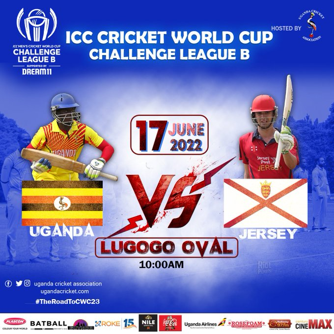 A fresh reminder, see you tomorrow at lugogo cricket oval and of course i might also giveaway my Cricket Cranes jersey since we shall be playing JERSEY.

#TheRoadToCWC23 #CricketCranesInColour