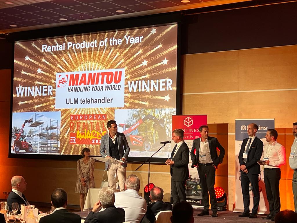 [#Award] <a href="/GroupManitou/">Manitou Group</a> wins the “Product of the Year Prize” at the “European Rental Awards 2022” ceremony taking place in Riga, Latvia.
Congratulations to all the teams who worked on this great project.
For more information manitou-group.com/en/news/the-ul…
#award #productoftheyear #era