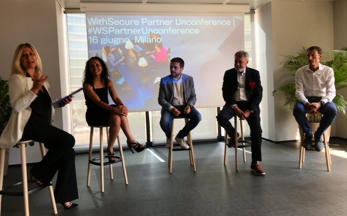 .<a href="/TorresaniB/">Barbara T.</a> chiede ai nostri partner qual è il ruolo della #cybersecurity nella loro proposizione. Entriamo nel vivo del nostro ecosistema con Blade Informatica, Niscent, Plurimedia e Var IT #WSPartnerUnconference