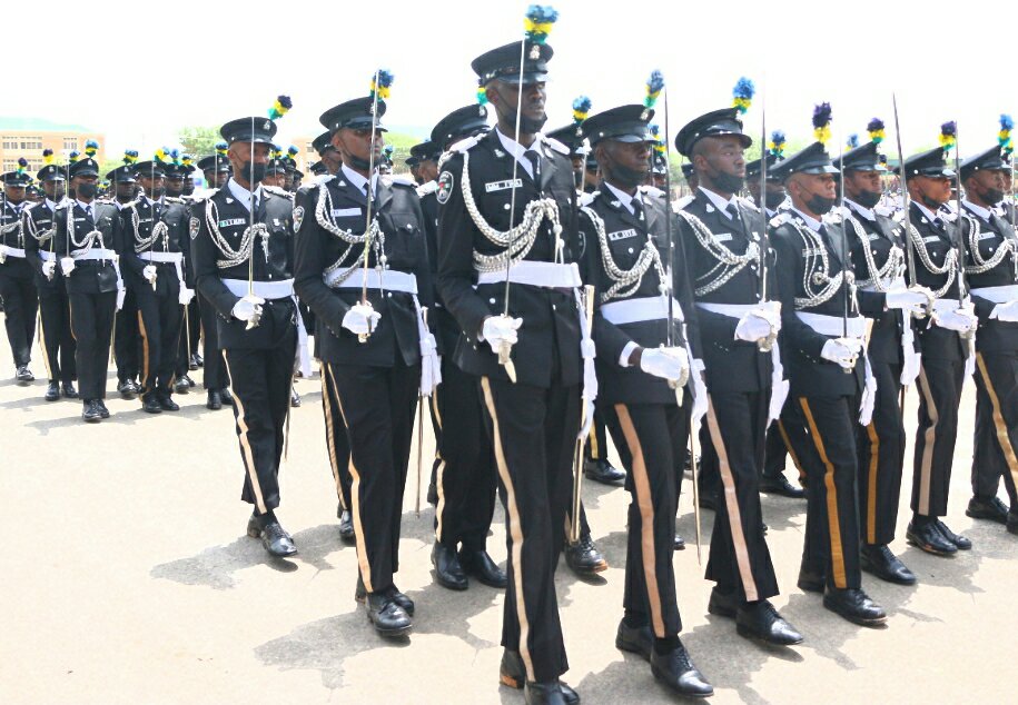 Beautiful moments at today's passing out ceremony of cadet officers at Police Academy, Wudil, Kano..