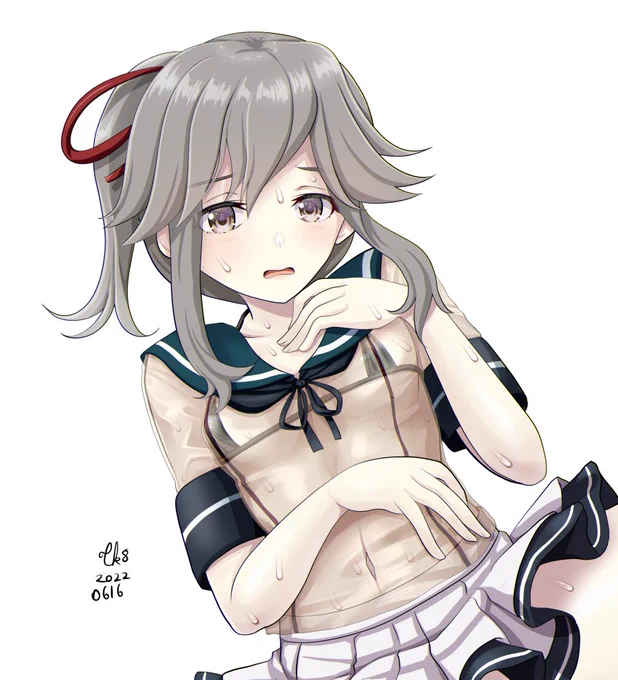 特殊装備の薄雲ちゃん #艦これ #艦これ版深夜の真剣お絵描き60分一本勝負
#艦これ版真剣お絵描き60分一本勝負_20220616 https://t.co/ETSGb2ywDK 