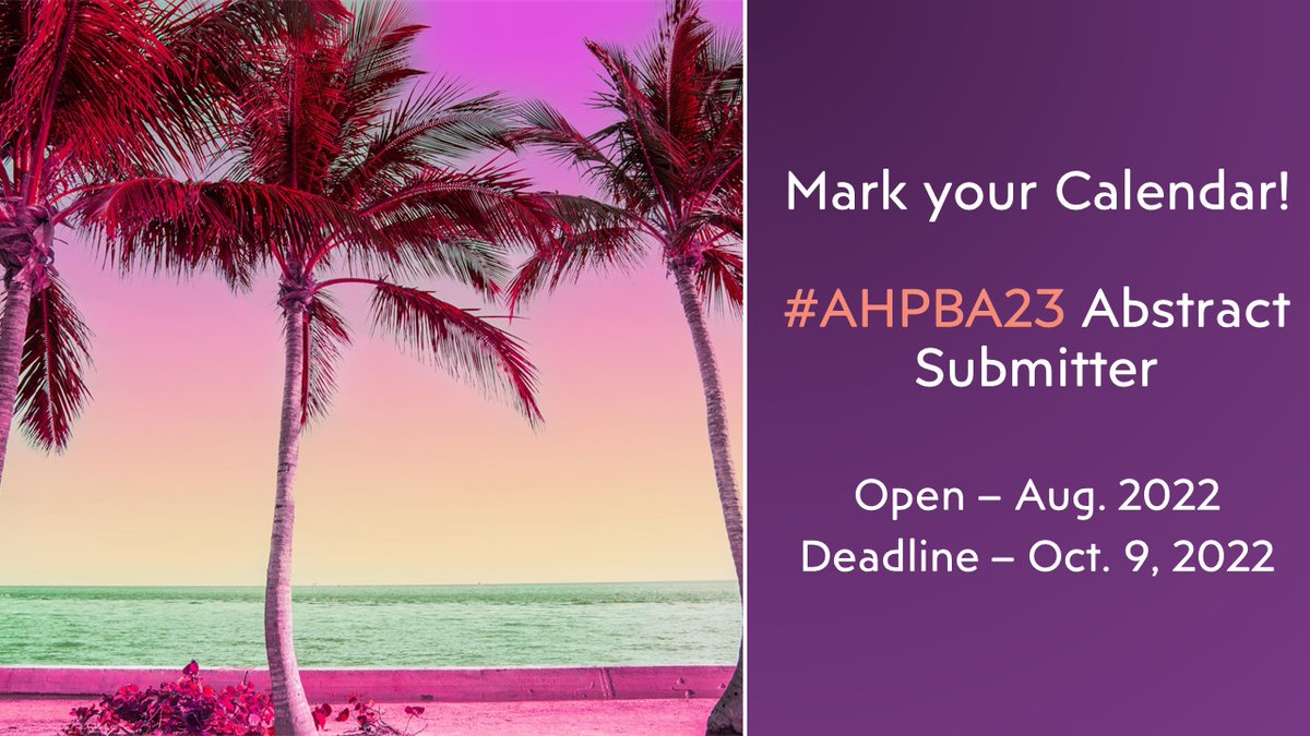 AHPBA tweet media