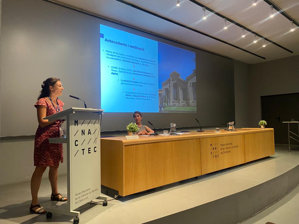 Museu Ciència Cat (@mnactec) on Twitter photo "Les exposicons virtuals ens han permès tractar temes que la gent ens estava demanant i no podíem fer amb exposicions presencials." Marta Soler, <a href="/MuseuAigues/">Museu de les Aigües</a>
#JornadaMuseus "Les exposicons virtuals ens han permès tractar temes que la gent ens estava demanant i no podíem fer amb exposicions presencials." Marta Soler, <a href="/MuseuAigues/">Museu de les Aigües</a>
#JornadaMuseus