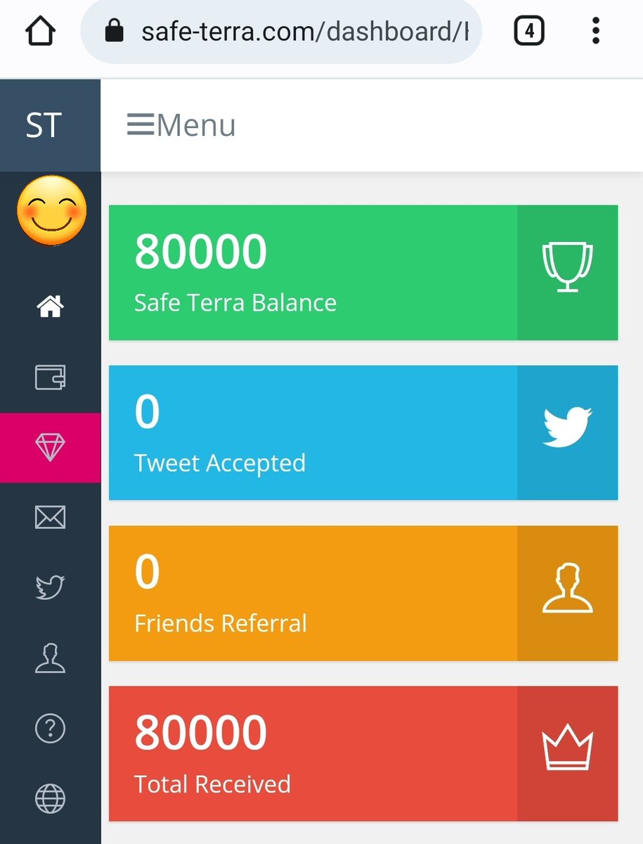How much is your total balance of #SafeTerra ?
good news coming...😀
#Airdrop #Airdrops #BSC