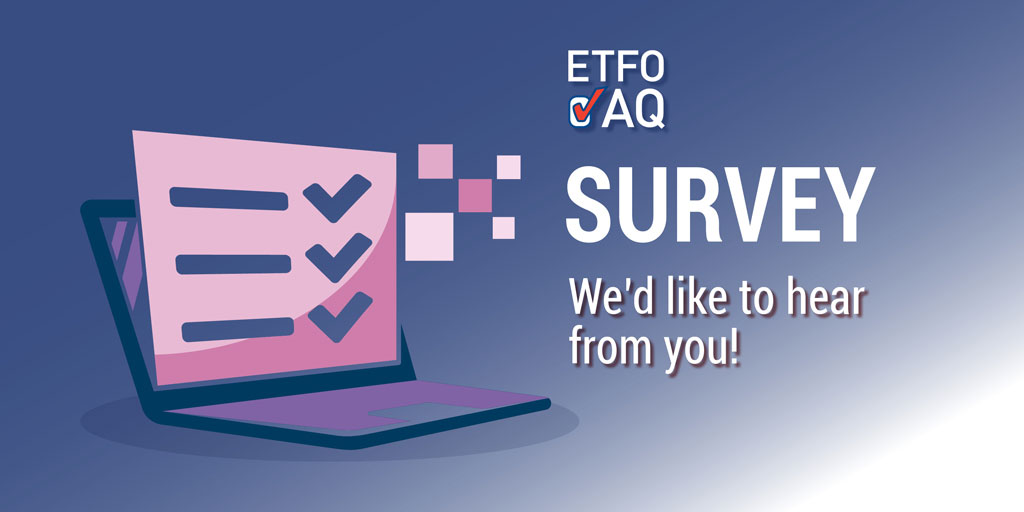 etfoaq's tweet photo. Thank you for selecting @ETFOAQ
as your #AQcourse provider. In order to continue to provide quality focused learning programs for educators in #onted we request #Spring2022 to share your valuable feedback. Log into your Spring courses for Survey. https://t.co/YCRL2reCIn