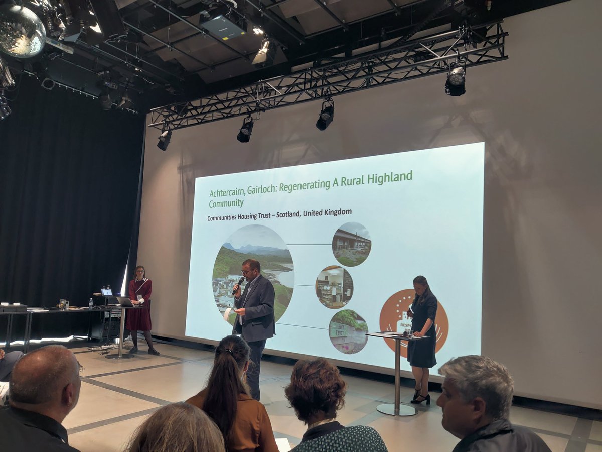 sorcha_edwards's tweet photo. #Brexit happened but it's not stopping @Achtercairn, Gairloch #communityled housing association from engaging with #responsiblehousing colleagues from across Europe. @sfha_hq https://t.co/WxRKr3ZRJ8