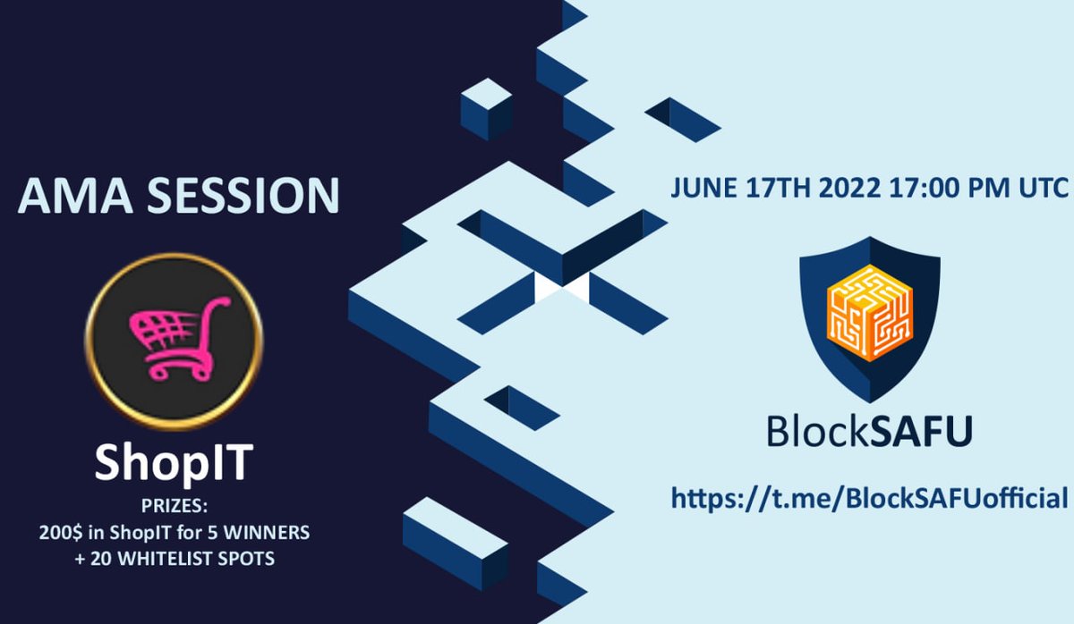🔥 Join us for an AMA tomorrow over at BlockSafu t.me/BlockSAFUoffic… 🔥