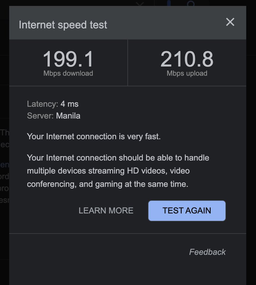 Wanderingpapi's tweet photo. Mukhang nag papakitang gilas ah… meron na kse kalaban na malapit na mag bigay ng fast at reliable service #starlink https://t.co/7u1sWr5jdz