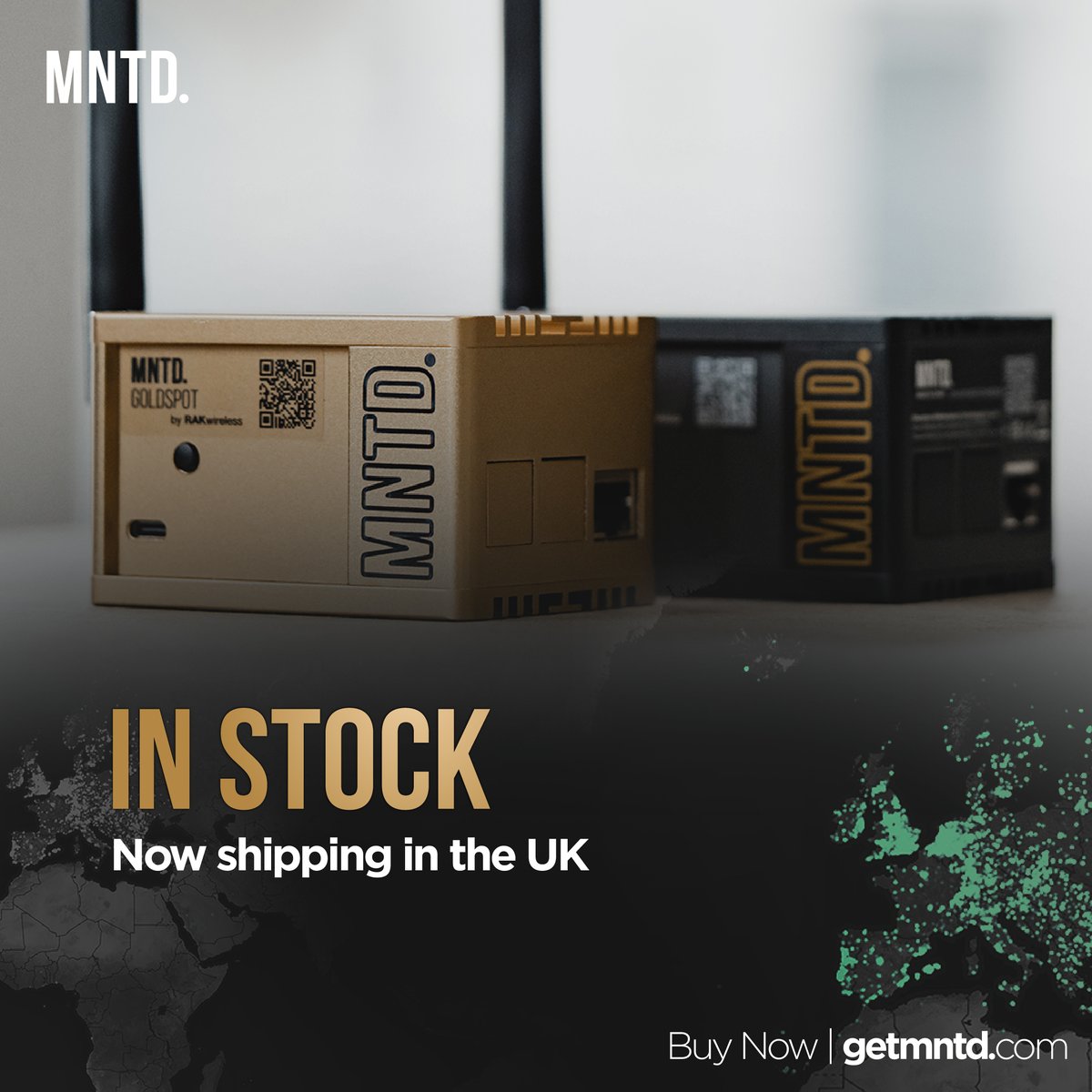 getmntd_'s tweet photo. Thinking of mining #crypto in the UK? Sit back, relax, and let the MNTD. #Helium hotspot do the work. Now in stock and ready for immediate shipping in the UK!

Shop here: https://t.co/iQaSzQYs4O https://t.co/QKgFT7T29K