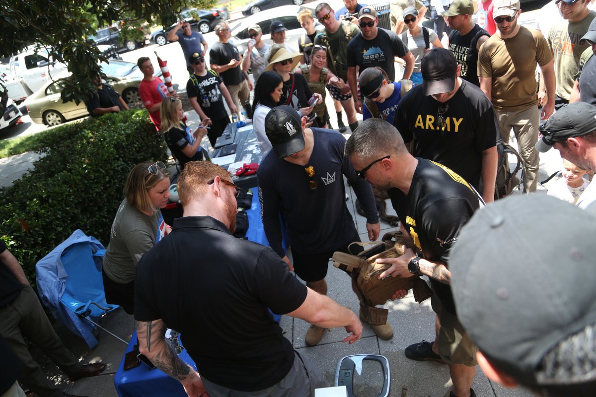 DanielTElkins's tweet image. I had an awesome time rucking with @TimKennedyMMA through DC last Monday. Many thanks to everybody who came, especially our partners at the @GreenBeretFound, @IndyFund, and @EANGUS72  

#scarsandstripes #timkennedymma @SOAAorg