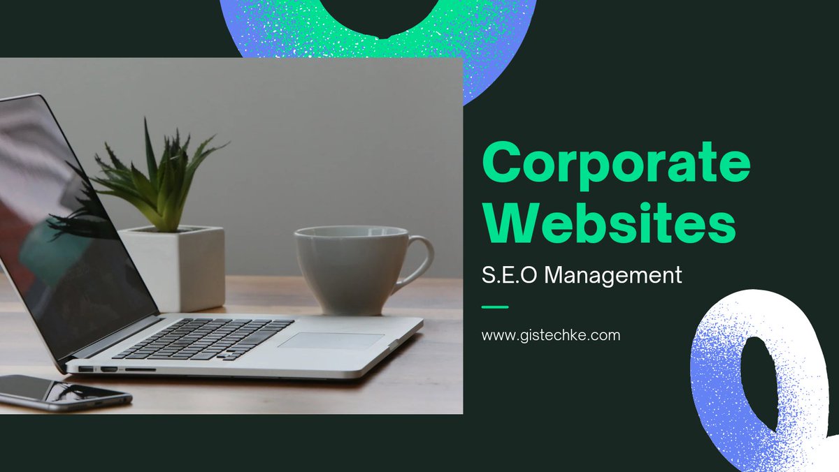 We design,develop seamless corporate websites with S.E.O management in mind!Contact Us!

#corporatebusiness #webdesign #Nakuru #Kenya #OnlineBusiness